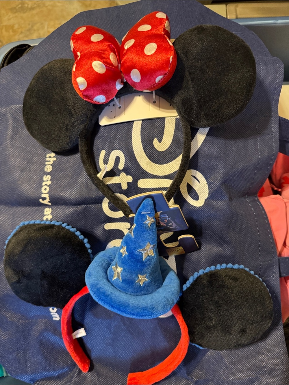 DISNEY MICKEY AND MINNIE MIUSE PRIMARK EARS